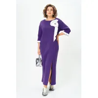 Платье Michel Chic 2183 сиреневый туман