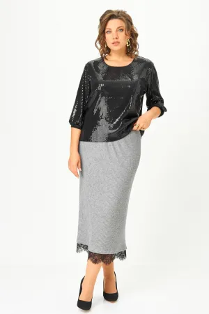 Блузка Andina City 3017 чёрный