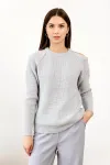 Кофта Romgil рв0125-ше5 светло-серый