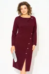 Платье Лилиана 1501 бордо(винный) Платье Лилиана 1501 бордо(винный)