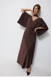 Платье Люше 4252 коричневый