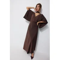 Платье Люше 4252 коричневый Платье Люше 4252 коричневый