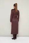 Платье Pur Pur 11-422/3 Темно-коричневый