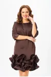 Платье Мублиз 291 шоколад Платье Мублиз 291 шоколад
