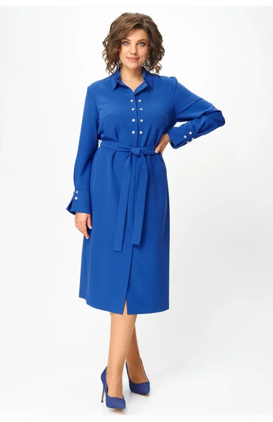 Платье Anastasia Mak 1296 васильковый