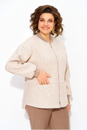 Пиджак Лилиана 1342 жемчужное капучино