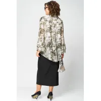 Блузка Eva Grant 7221 олива