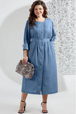 Платье Mira Fashion 5552-3 синий