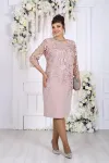Платье Ninele 6153 Пудра Платье Ninele 6153 Пудра