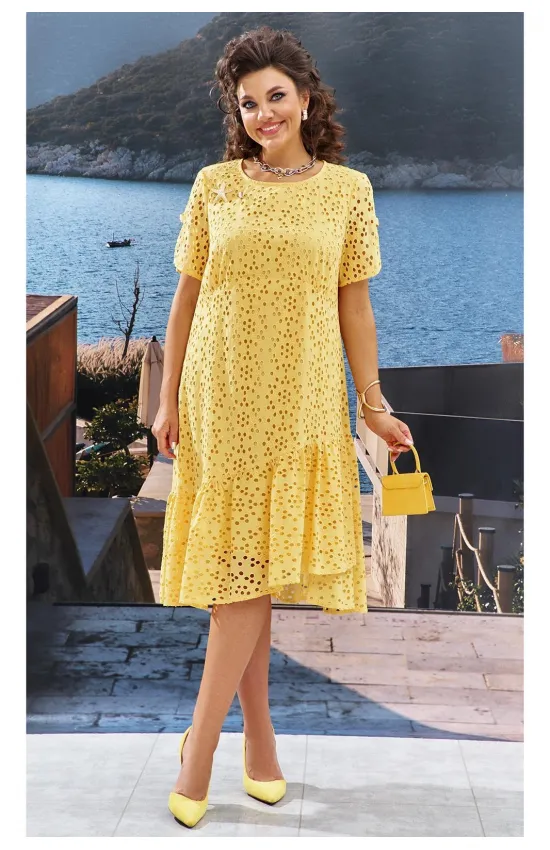 Платье Vittoria Queen 25223 * желтый