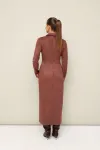 Платье Pur Pur 11-422 Коричневый Платье Pur Pur 11-422 Коричневый