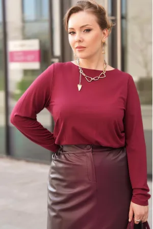 Кофта Vittoria Queen 30923/1 бордо