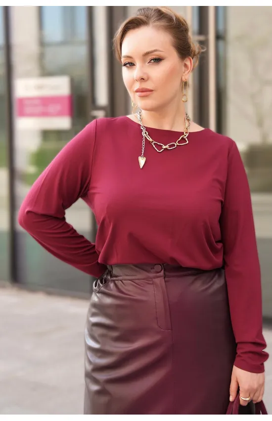 Кофта Vittoria Queen 30923/1 бордо