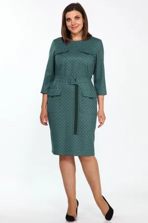 Платье Lady Style Classic 1970/10 зеленый