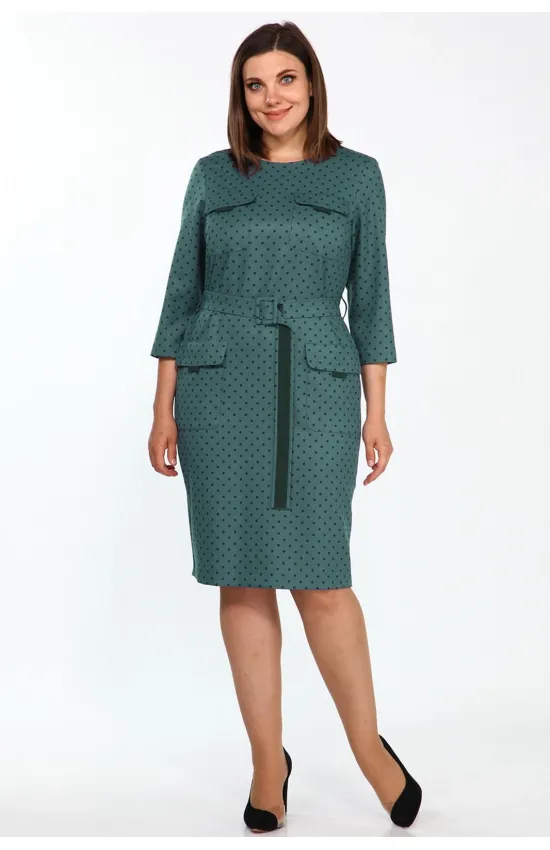 Платье Lady Style Classic 1970/10 зеленый