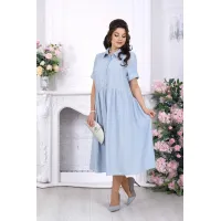 Платье Ninele 7536 Голубой