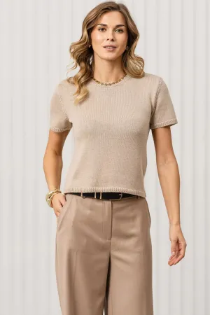 Кофта Romgil рв0376-хл2 бежевый