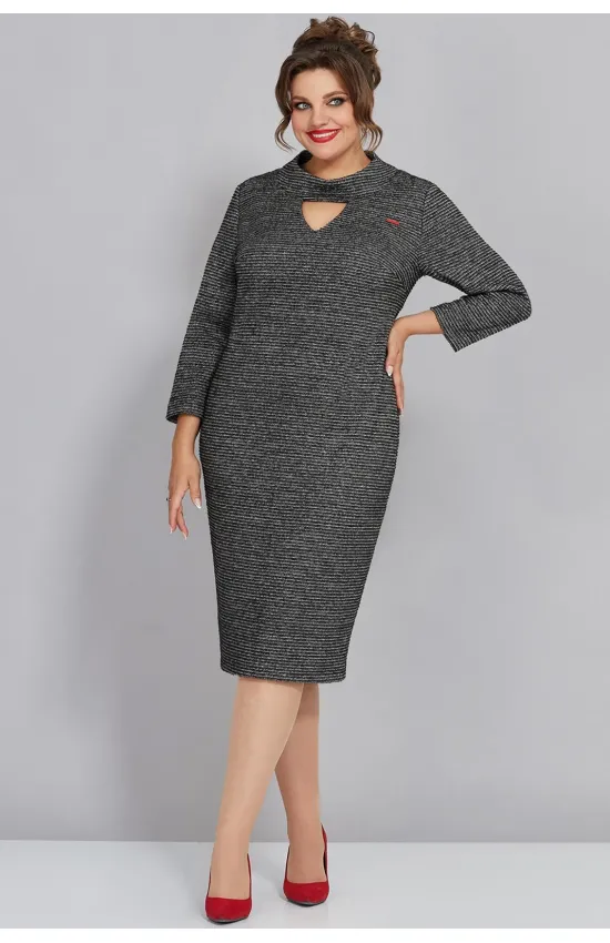 Платье Mira Fashion 5456 серый