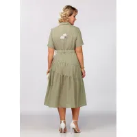 Платье Mira Fashion 5549-5 хаки