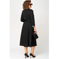 Платье Eva Grant 7220Н черный+серый