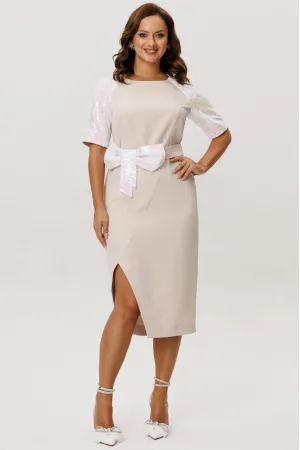 Платье Мублиз 296 экрю