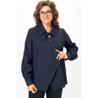 Блузка Michel Chic 789 дымчато-синий Блузка Michel Chic 789 дымчато-синий