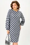 Платье Svetlana Style 2301 шахматная клетка