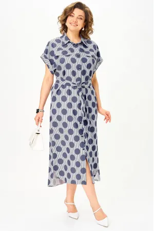 Платье Michel Chic 993-3 крупный горох