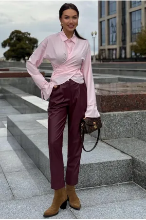 Брюки Aura Ofthe Day 4176 бургунди