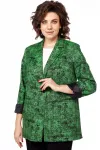 Пиджак Lady Style Classic 3061 Зеленый с черным Пиджак Lady Style Classic 3061 Зеленый с черным