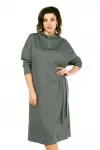 Платье Ольга Стиль С976 серо-зеленый Платье Ольга Стиль С976 серо-зеленый