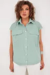 Блузка Begimoda 4125 шалфей