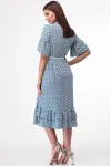 Платье Anelli 713 голубой-горох Платье Anelli 713 голубой-горох
