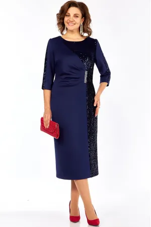 Платье Matini 3.1044 синий водолаз