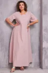 Платье Begimoda 1049 пыльная  роза