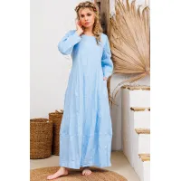 Платье Амулет 9923 небесный 164 Платье Амулет 9923 небесный 164