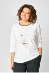 Блузка Rumoda 2254 дл.р молочный