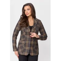 Пиджак Белэльстиль 203-283 коричневый Пиджак Белэльстиль 203-283 коричневый