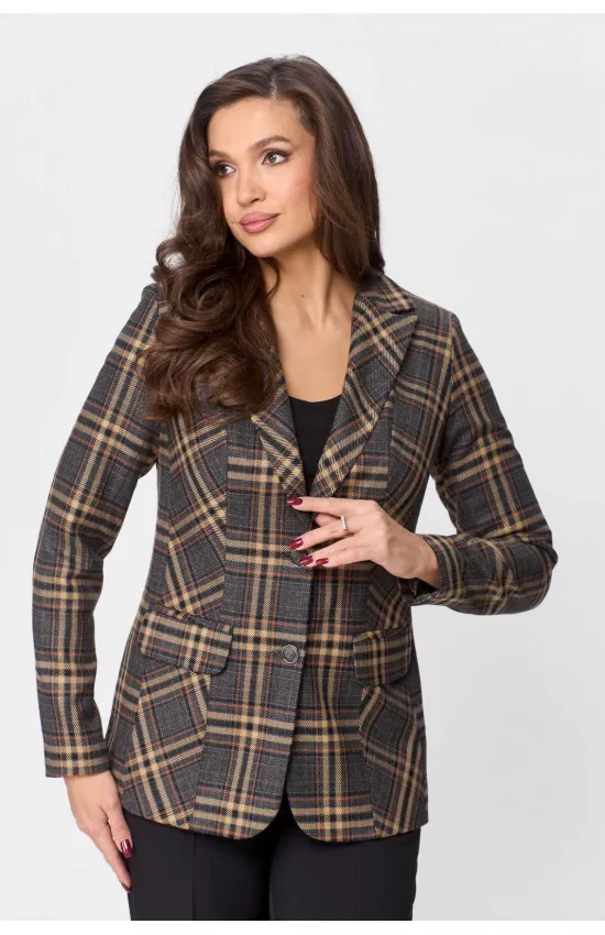 Пиджак Белэльстиль 203-283 коричневый