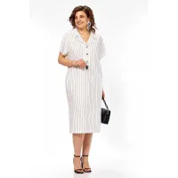 Платье Matini 3.1774 белый+полоска