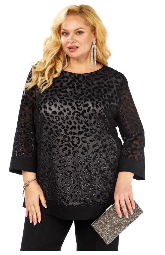 Блузка Элль-Стиль 2435а черный