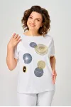 Блузка Rumoda 2239 к.р. белый