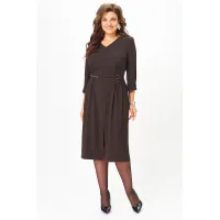 Платье Anastasia Mak 1294 коричневый