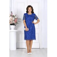 Платье Ninele 7474 Васильковый