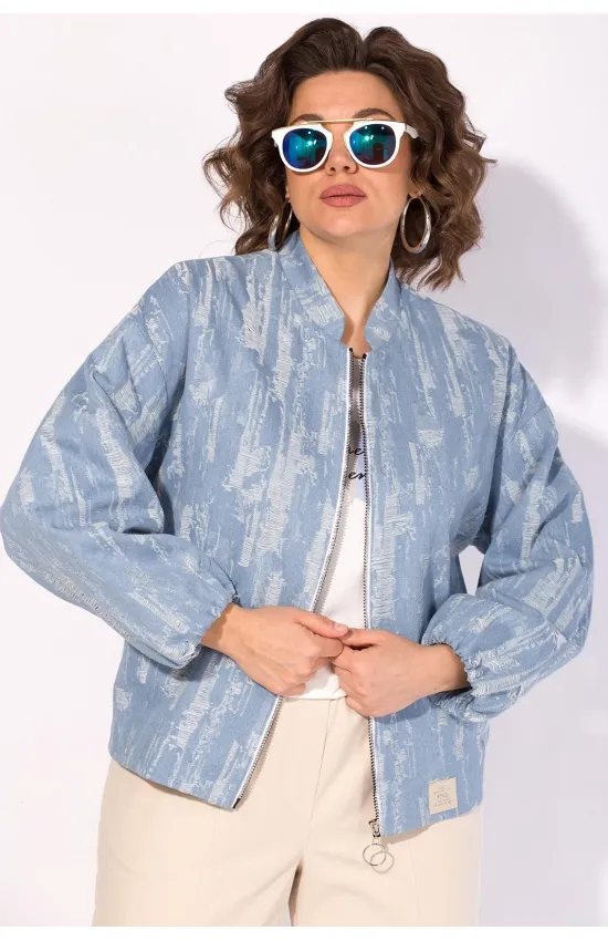 Куртка Лилиана 1517 джинсовый