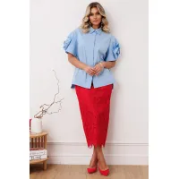 Блузка Мода-Юрс 2916bl голубой