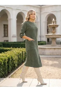Платье Лилиана 1485н хаки