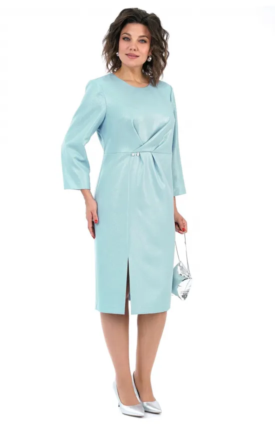 Платье Alani 2455 бирюза