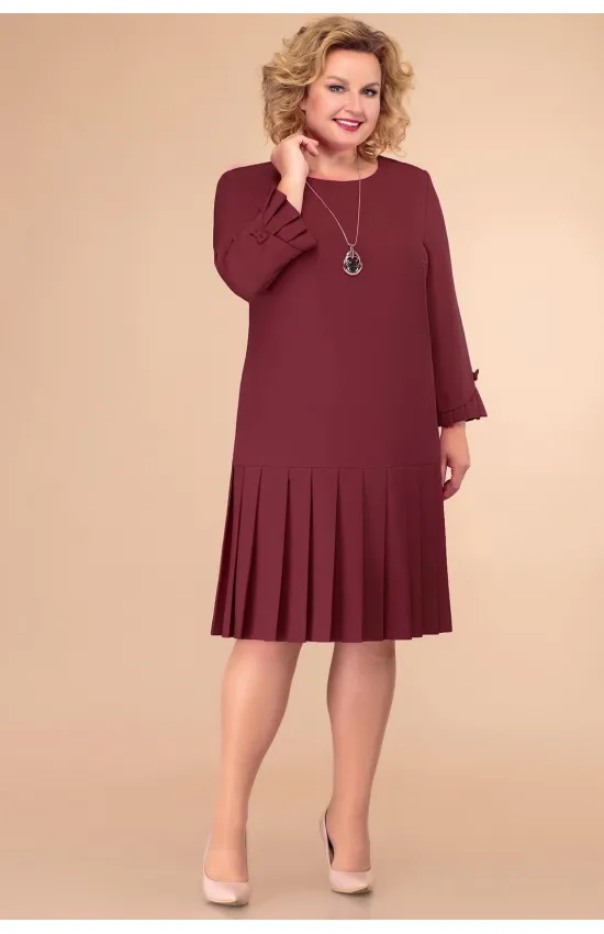 Платье Svetlana Style 1429 бордовый