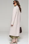 Пальто Beautiful & Free 6220 бежевый+ёлочка